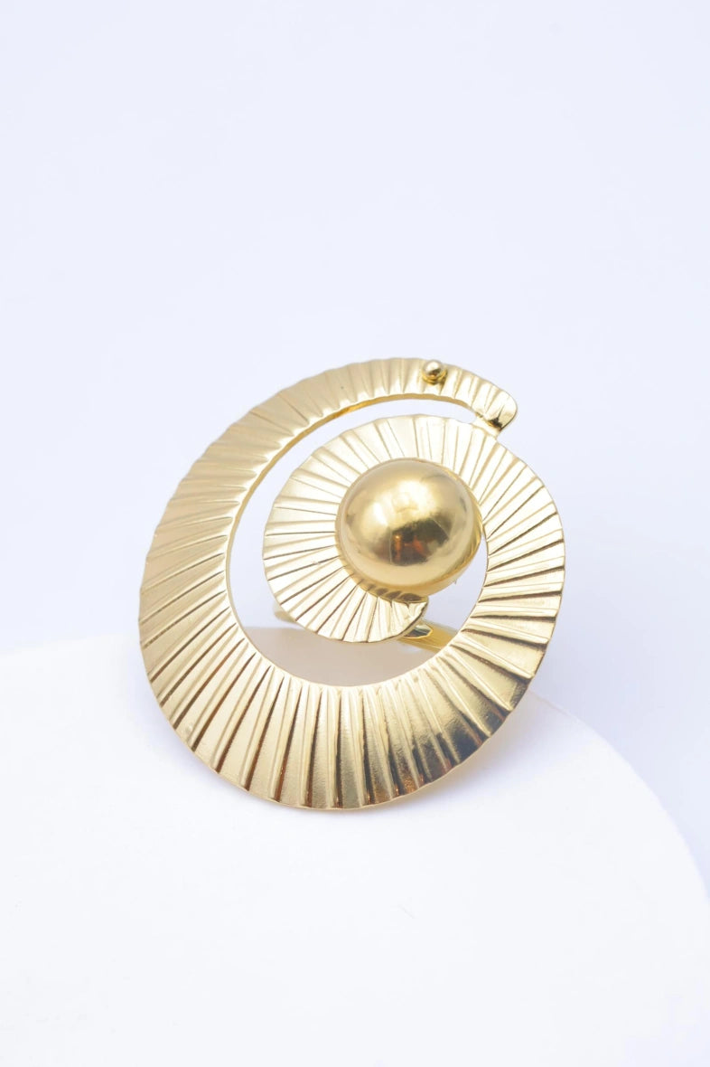 Bague en acier inoxydable ajustable - DORÉ