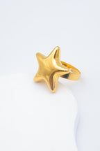 Bague en acier inoxydable ajustable - DORÉ