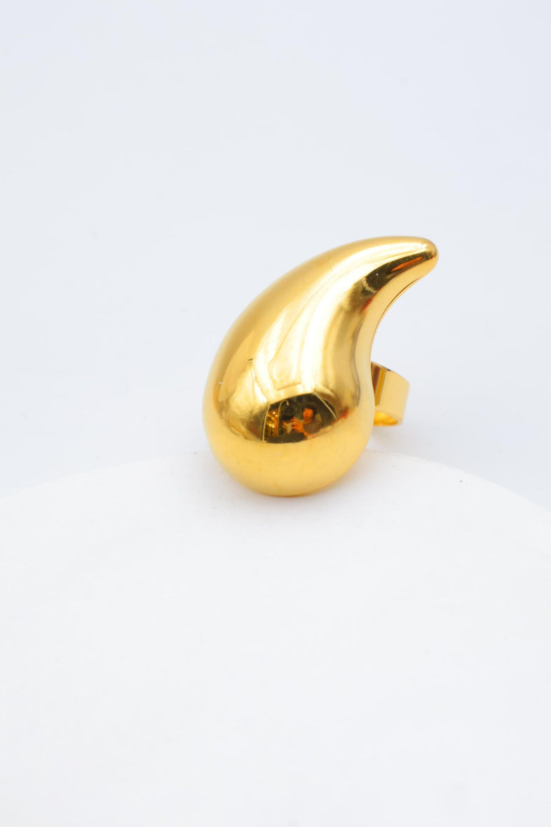 Bague en acier inoxydable ajustable - DORÉ
