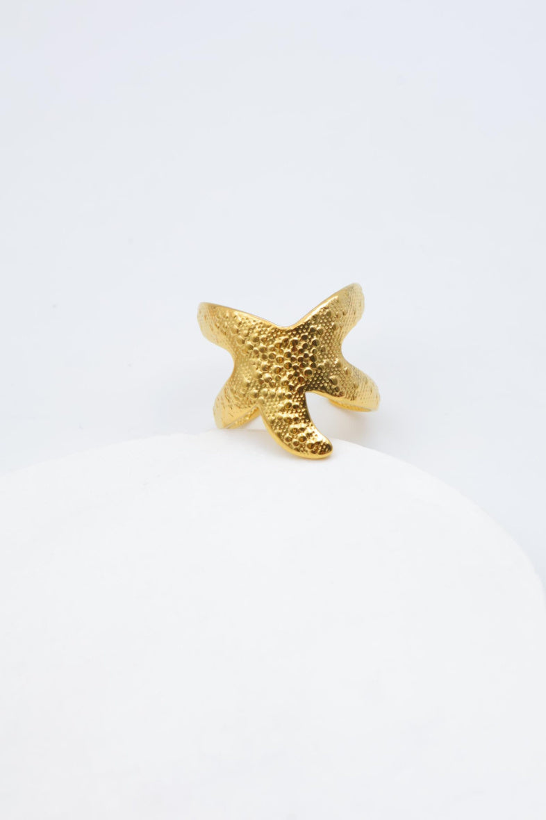 Bague en acier inoxydable ajustable - DORÉ