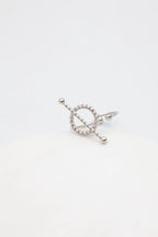Bague en acier inoxydable ajustable - ARGENT
