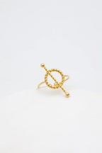 Bague en acier inoxydable ajustable - DORÉ