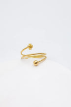 Bague en acier inoxydable ajustable - DORÉ