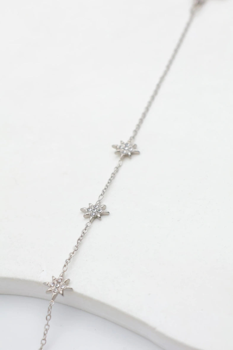 Bracelet en acier inoxydable - ARGENT