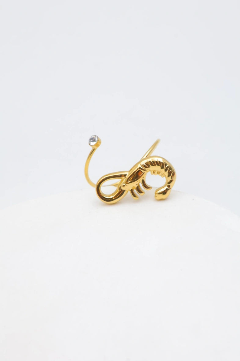 Bague en acier inoxydable ajustable - DORÉ