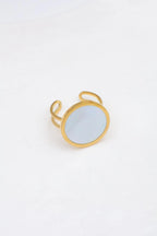 Bague en acier inoxydable ajustable - DORÉ