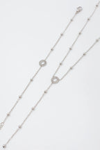 Parure de bijoux en acier inoxydable - ARGENT
