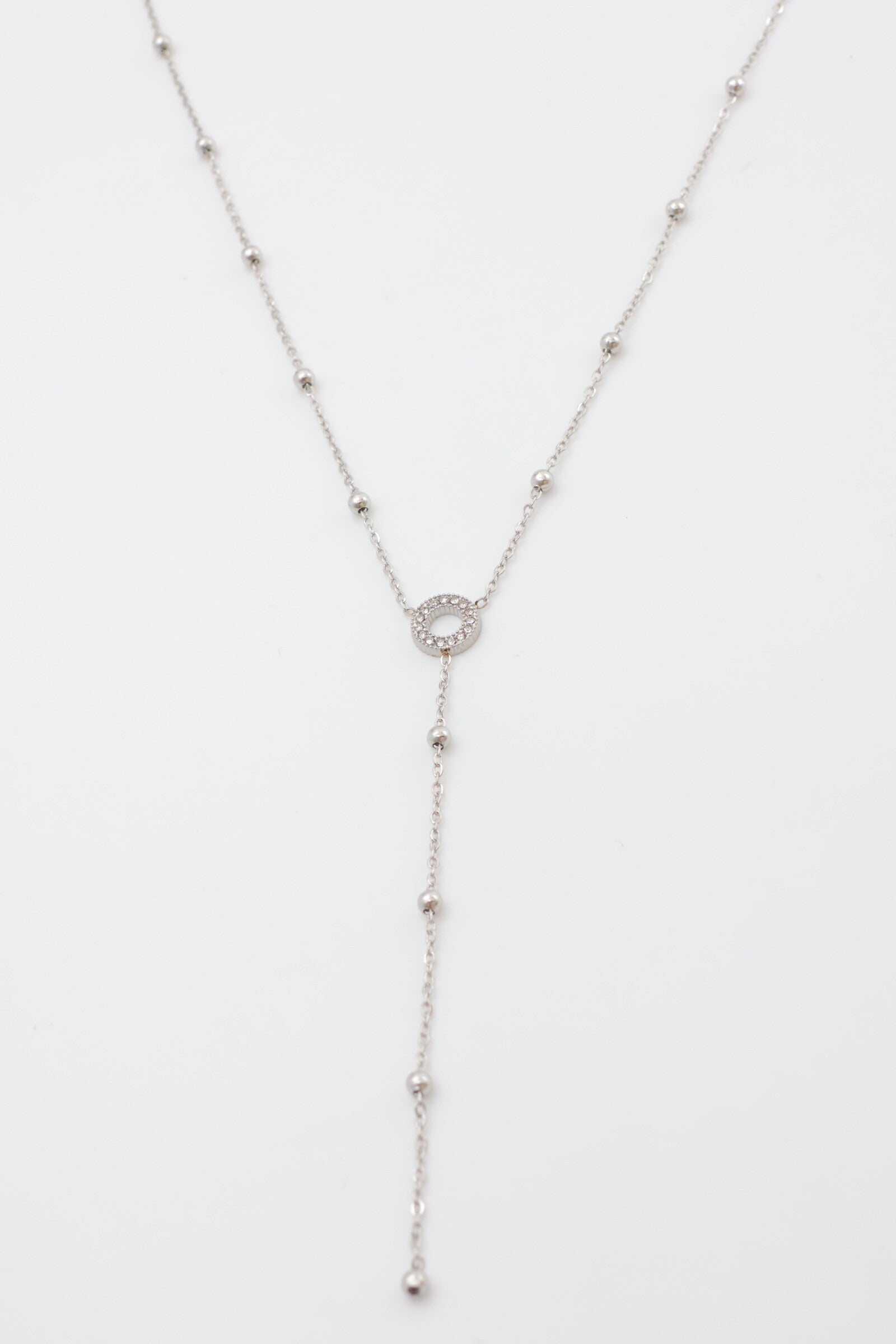 Collier en acier inoxydable - ARGENT