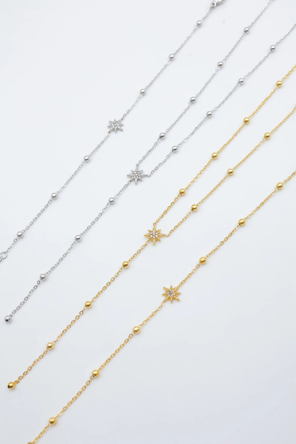 Parure de bijoux en acier inoxydable - DORÉ
