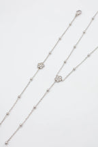 Parure de bijoux en acier inoxydable - ARGENT