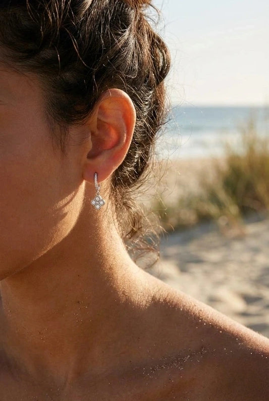 Boucles d’oreilles en acier inoxydable