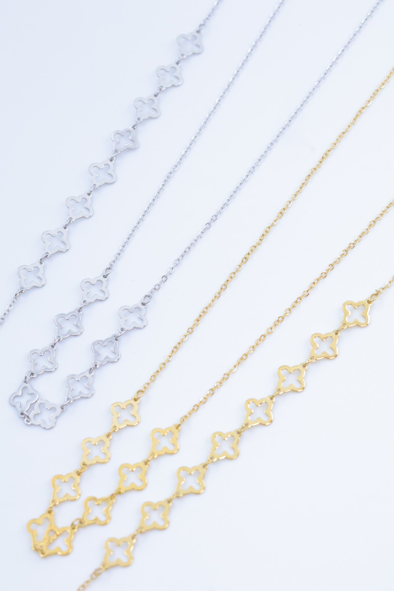 Parure de bijoux en acier inoxydable - DORÉ