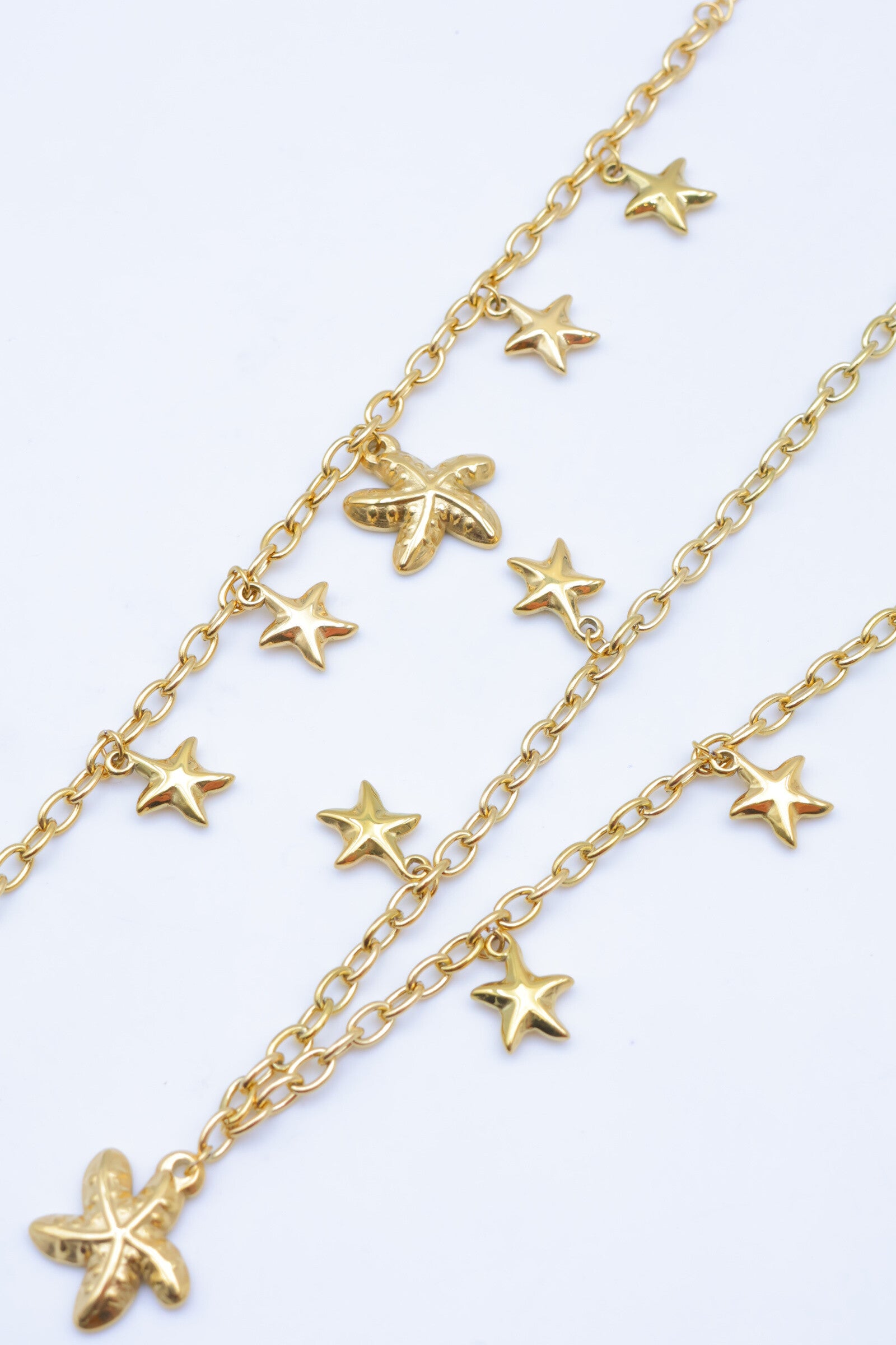 Parure de bijoux en acier inoxydable - DORÉ