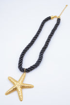 Collier en acier inoxydable - NOIR