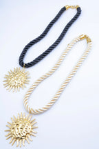 Collier en acier inoxydable - BLANC