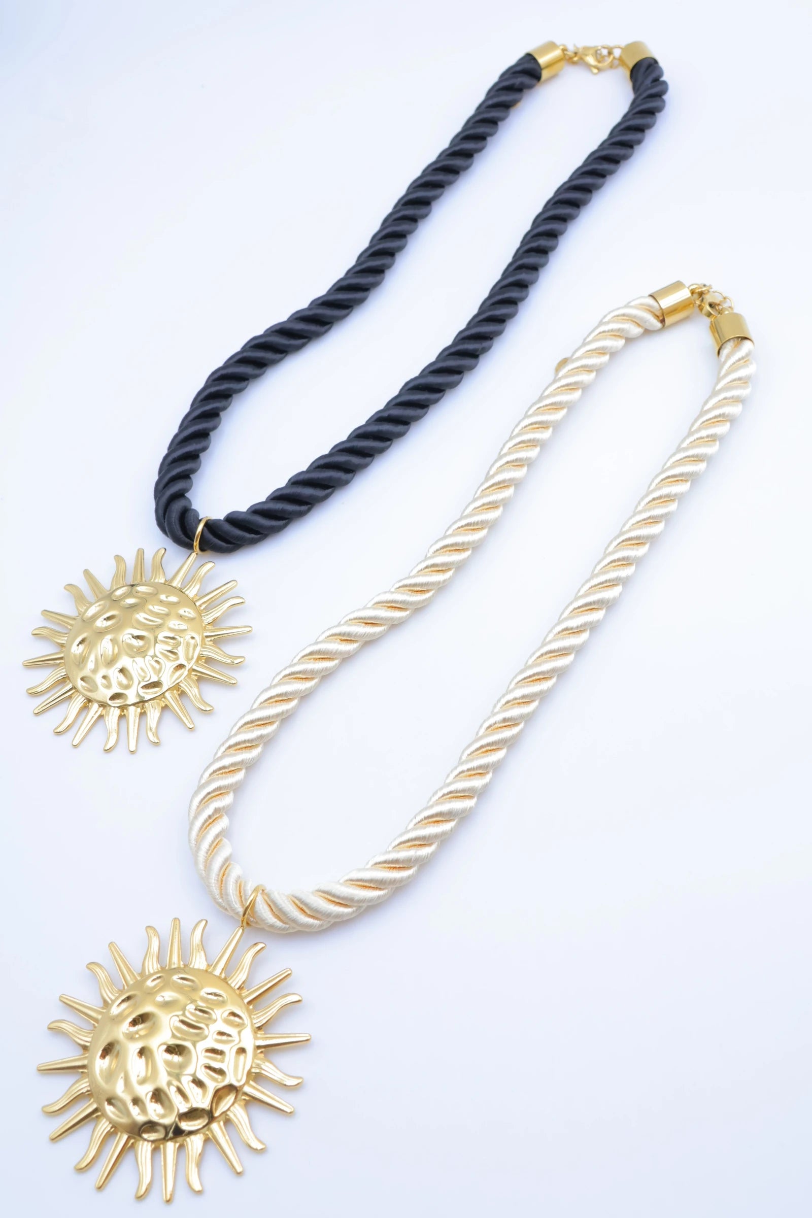 Collier en acier inoxydable - BLANC