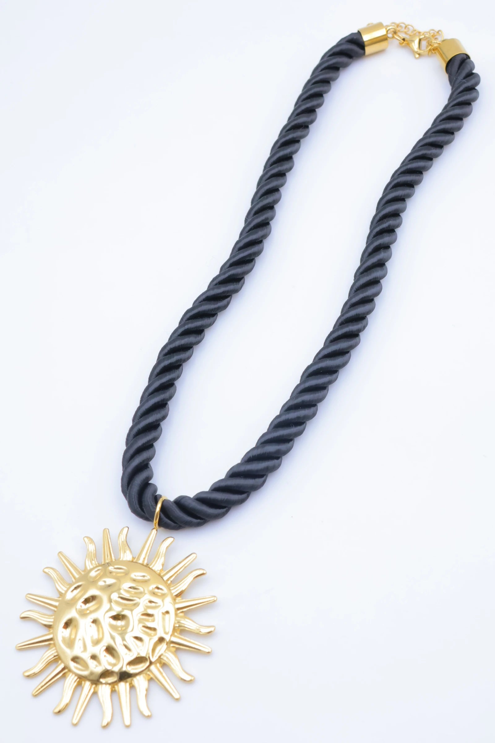 Collier en acier inoxydable - NOIR