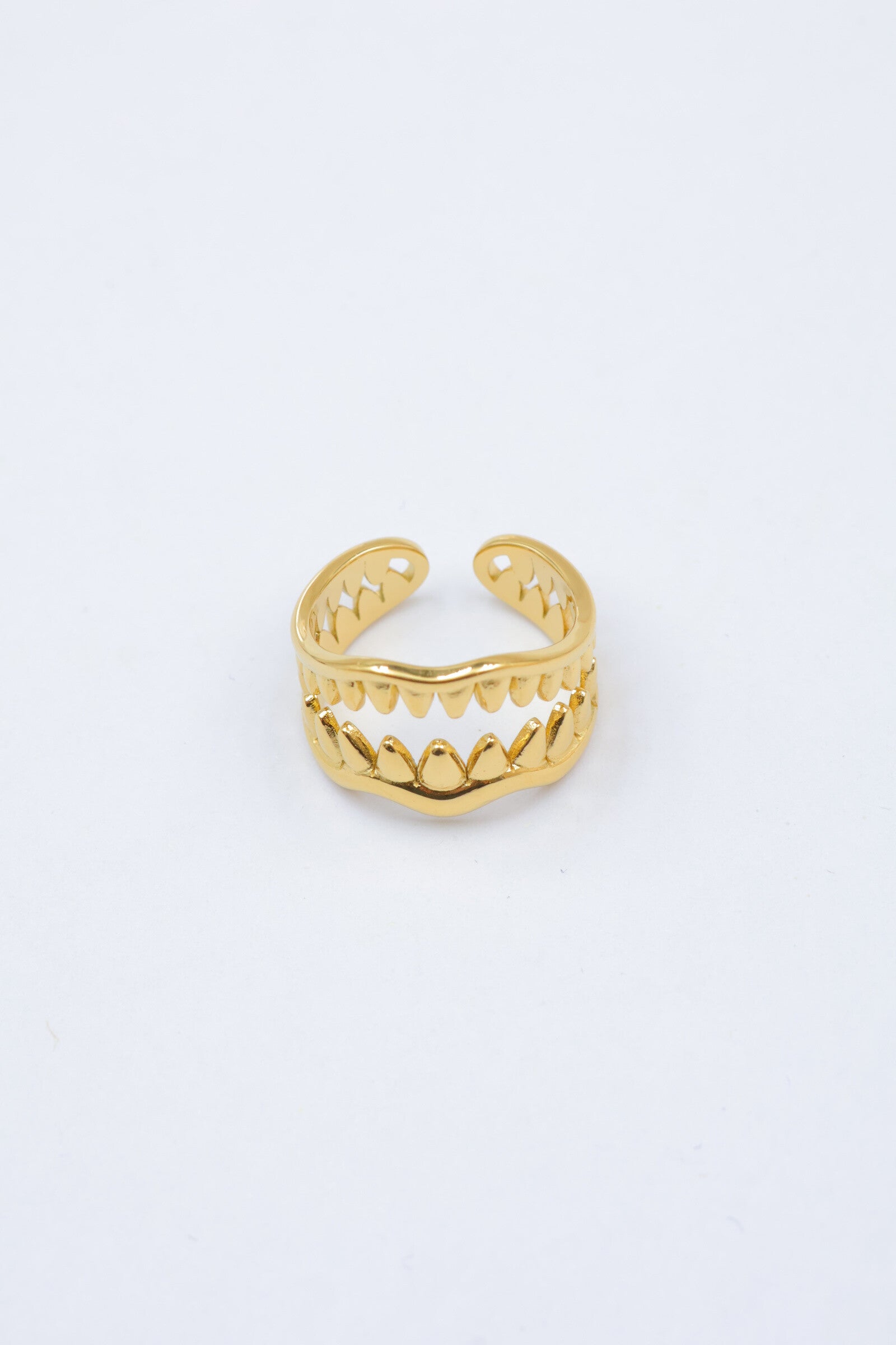 Bague - Acier inoxydable - Ajustable - DORÉ