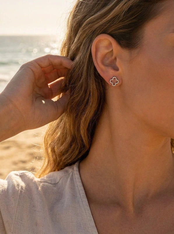 Boucles d’oreilles en acier inoxydable