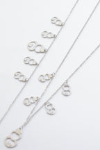 Parure de bijoux en acier inoxydable - ARGENT