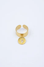 Bague - Acier inoxydable - Ajustable - DORÉ