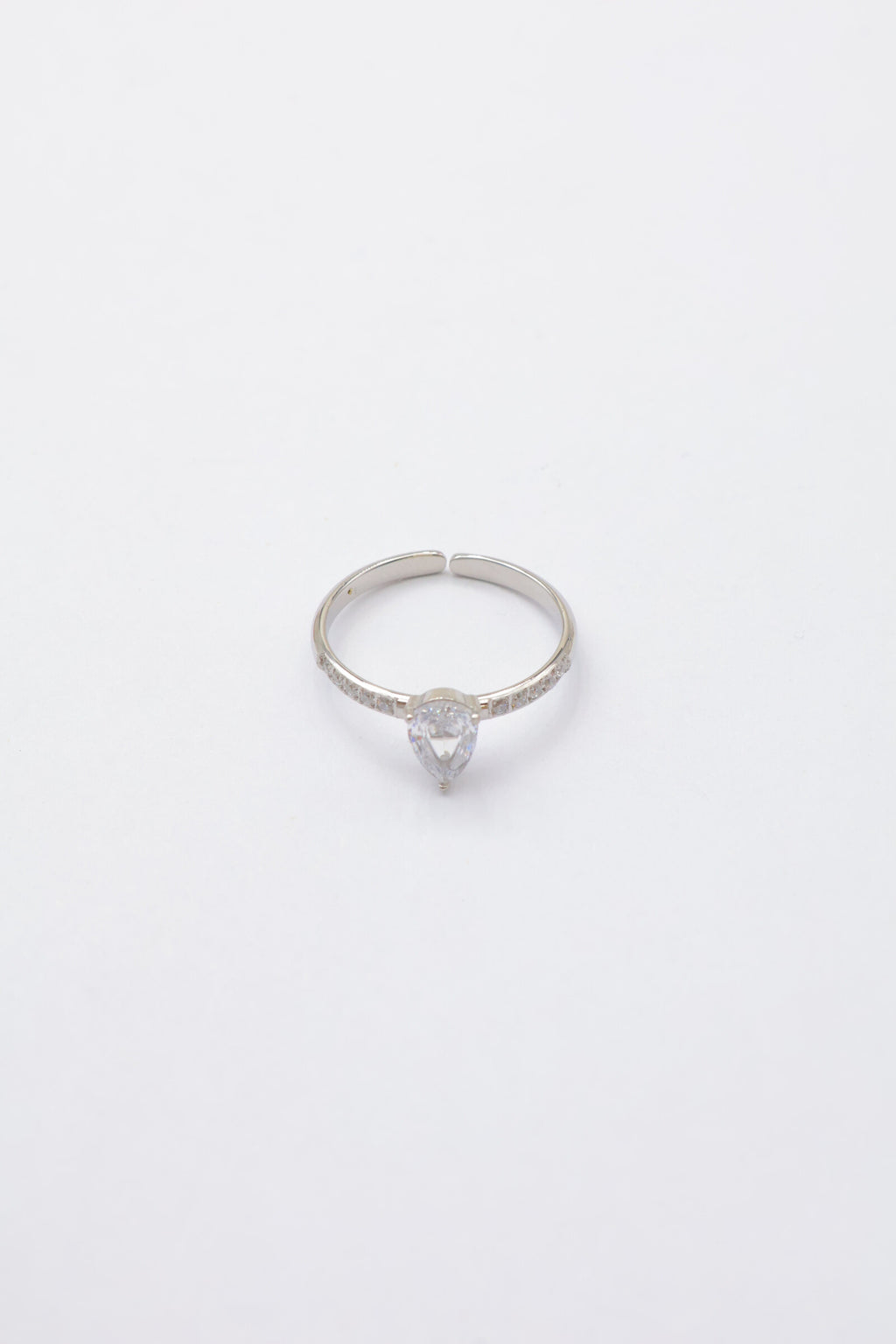 Bague - Acier inoxydable - Ajustable - ARGENT