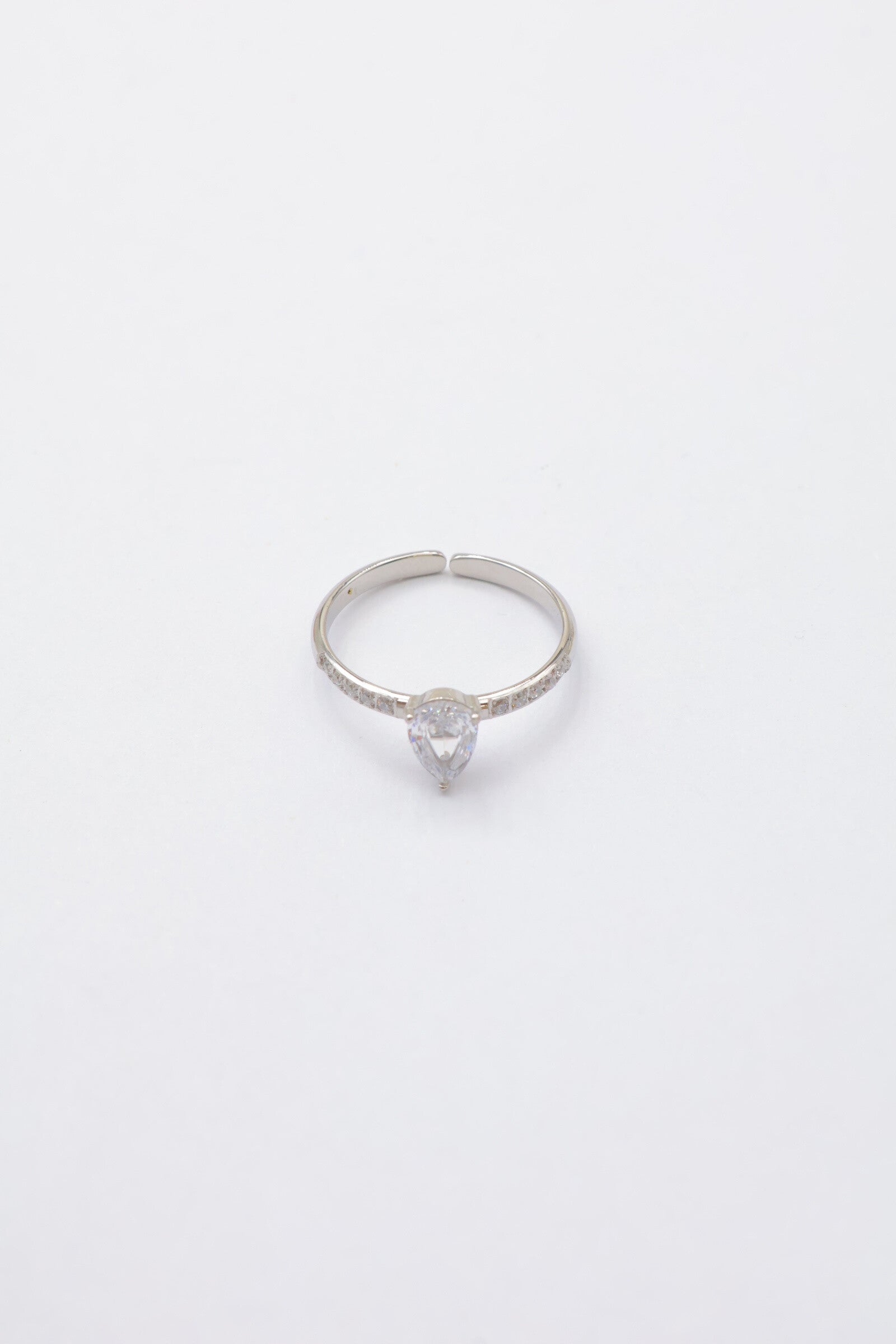 Bague - Acier inoxydable - Ajustable - ARGENT