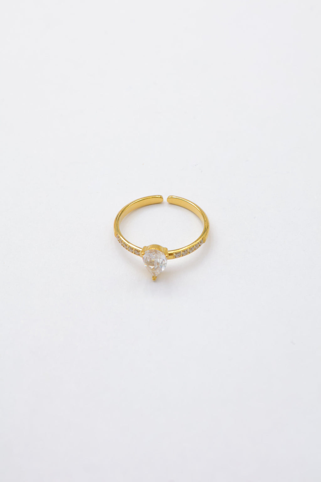Bague - Acier inoxydable - Ajustable - DORÉ