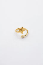 Bague - Acier inoxydable - Ajustable - DORÉ