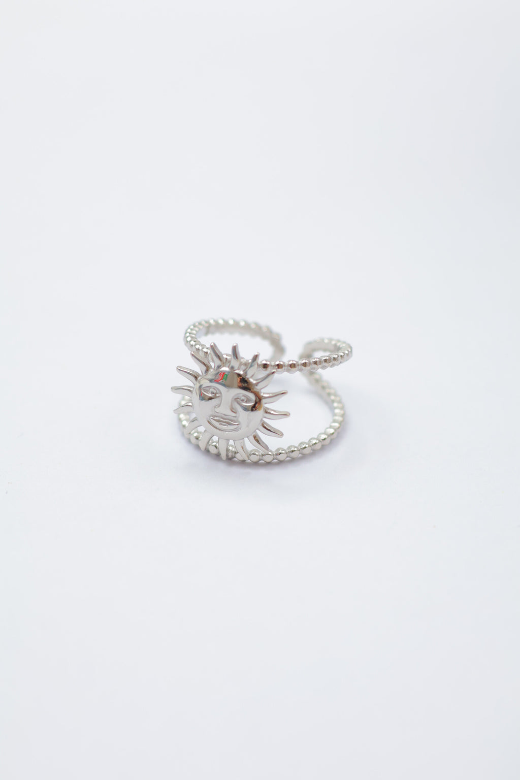 Bague - Acier inoxydable - Ajustable - ARGENT