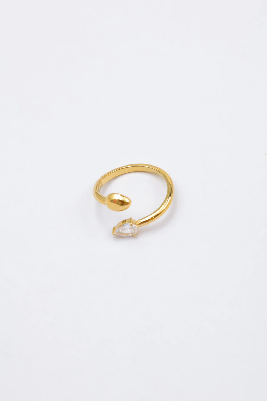 Bague - Acier inoxydable - Ajustable - DORÉ
