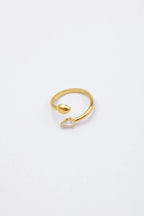 Bague - Acier inoxydable - Ajustable - DORÉ