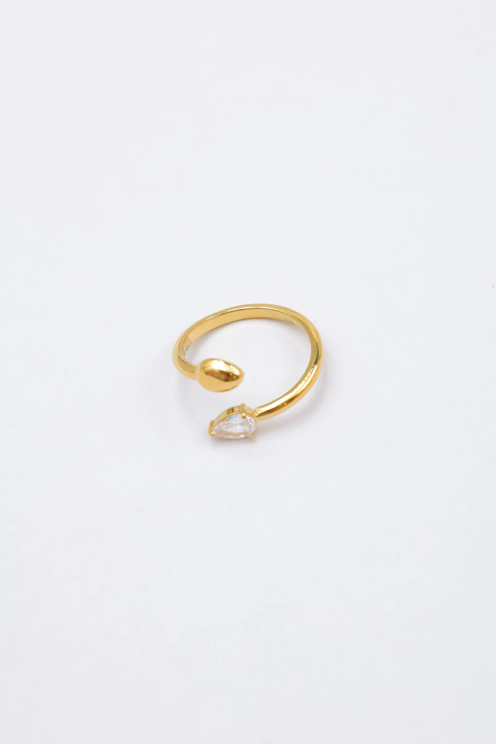 Bague - Acier inoxydable - Ajustable - DORÉ