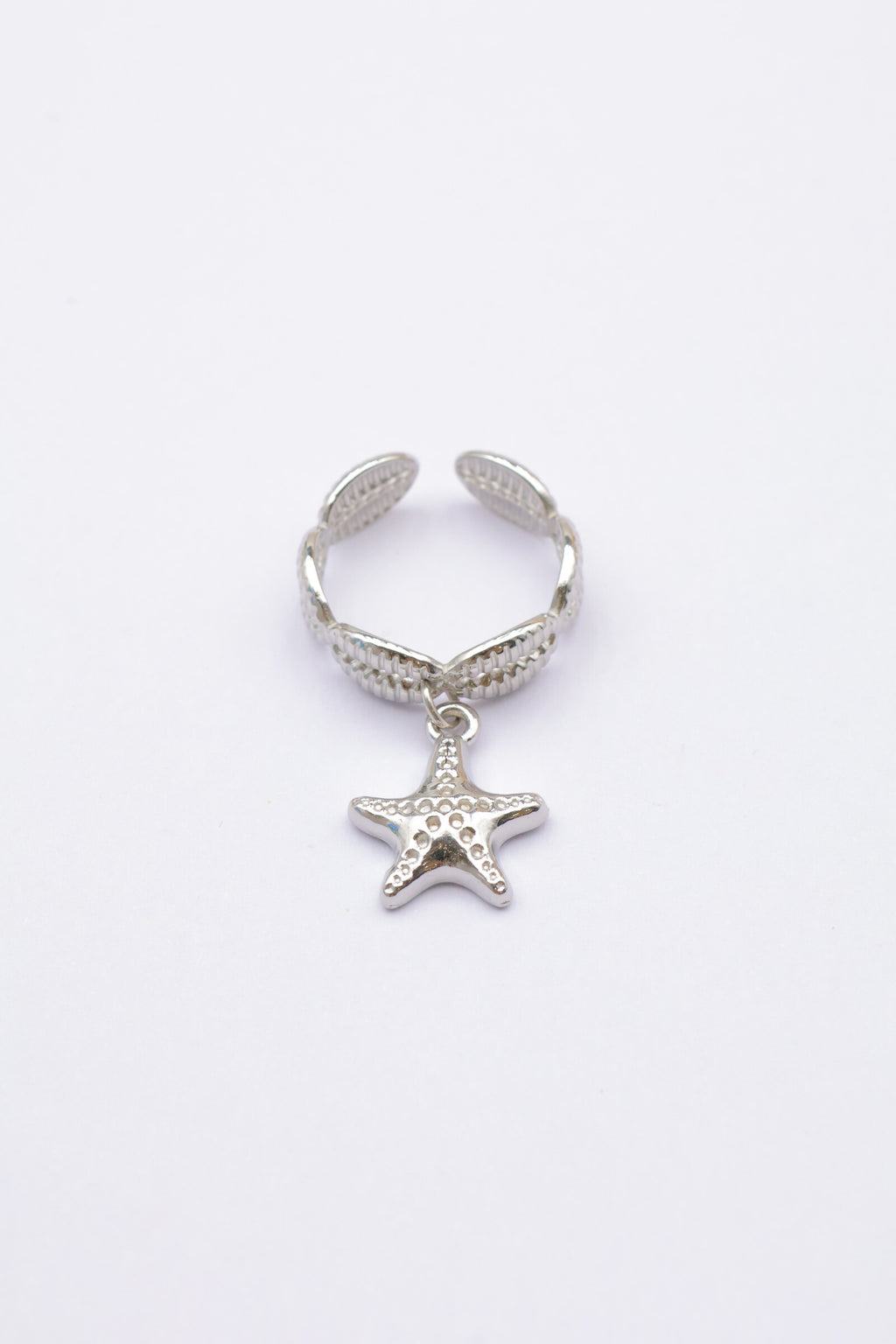 Bague - Acier inoxydable - Ajustable - ARGENT
