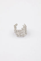 Bague - Acier inoxydable - Ajustable - ARGENT