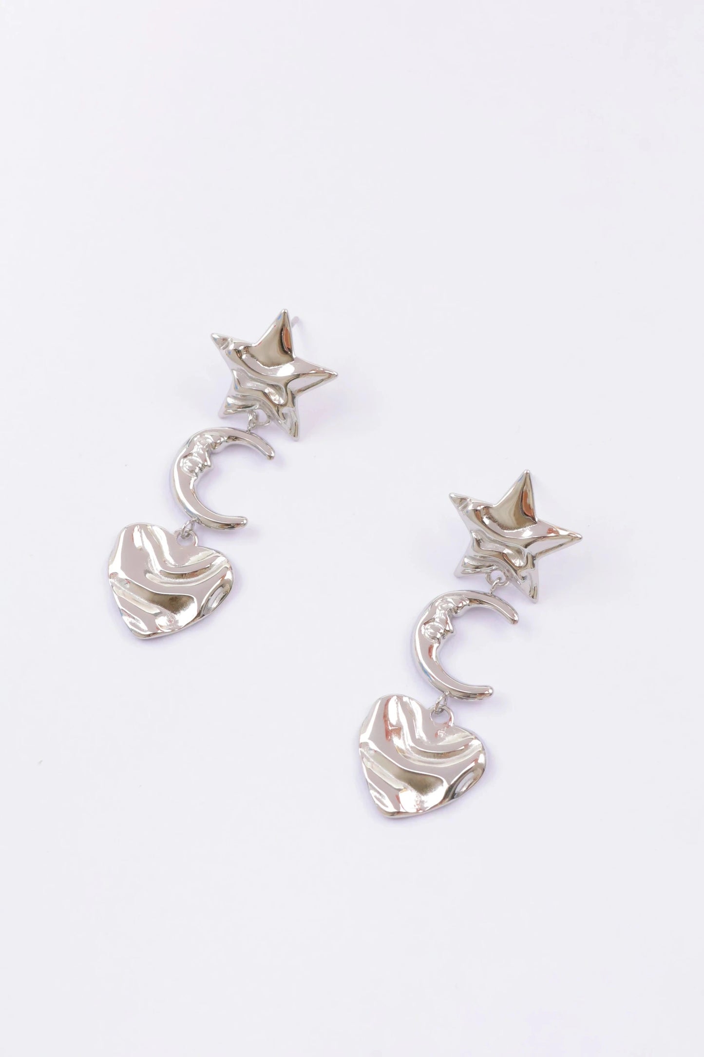 Boucles d’oreilles en acier inoxydable