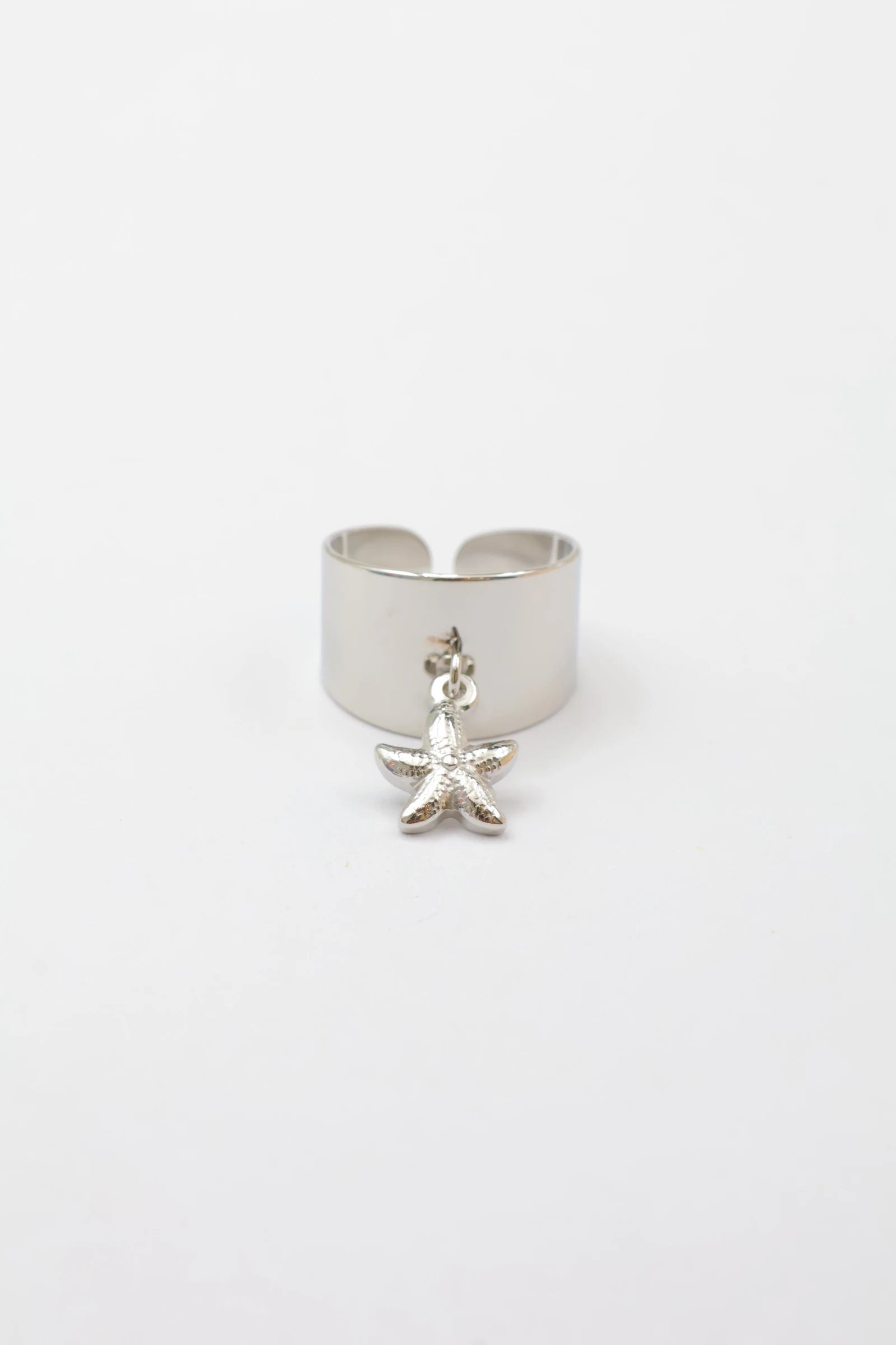 Bague - Acier inoxydable - Ajustable - ARGENT