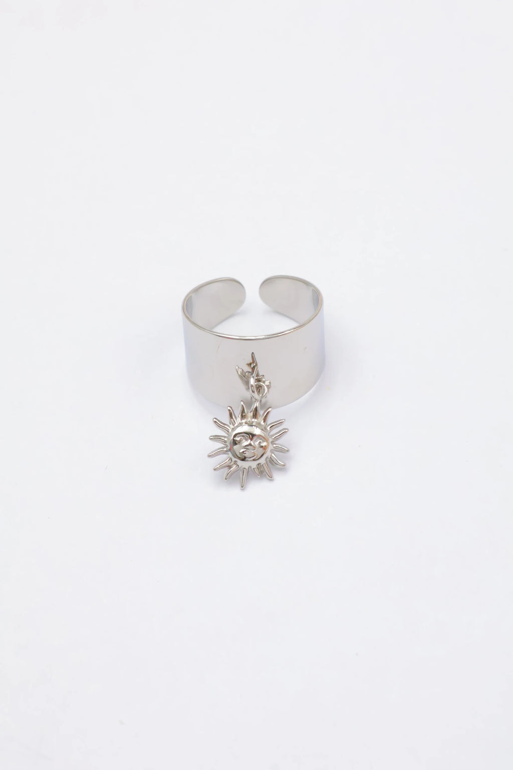 Bague - Acier inoxydable - Ajustable - ARGENT