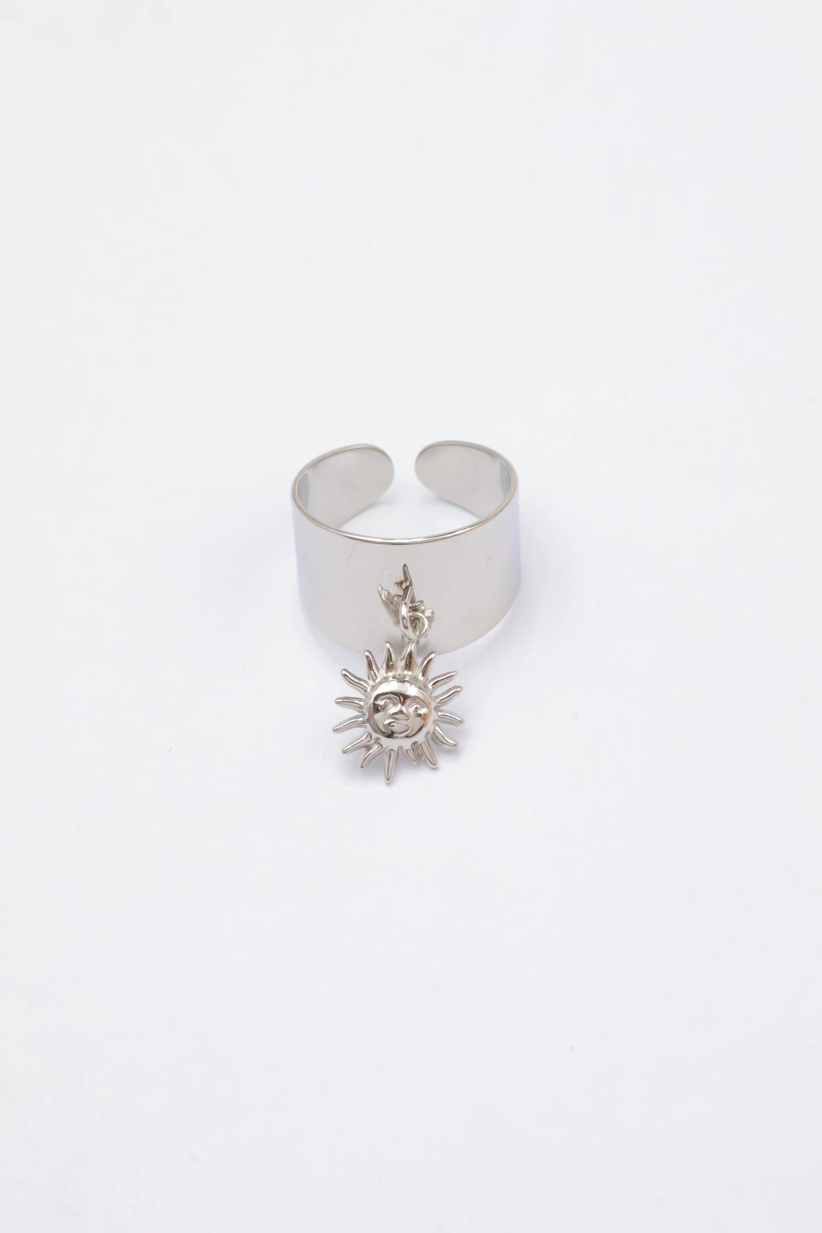 Bague - Acier inoxydable - Ajustable - ARGENT