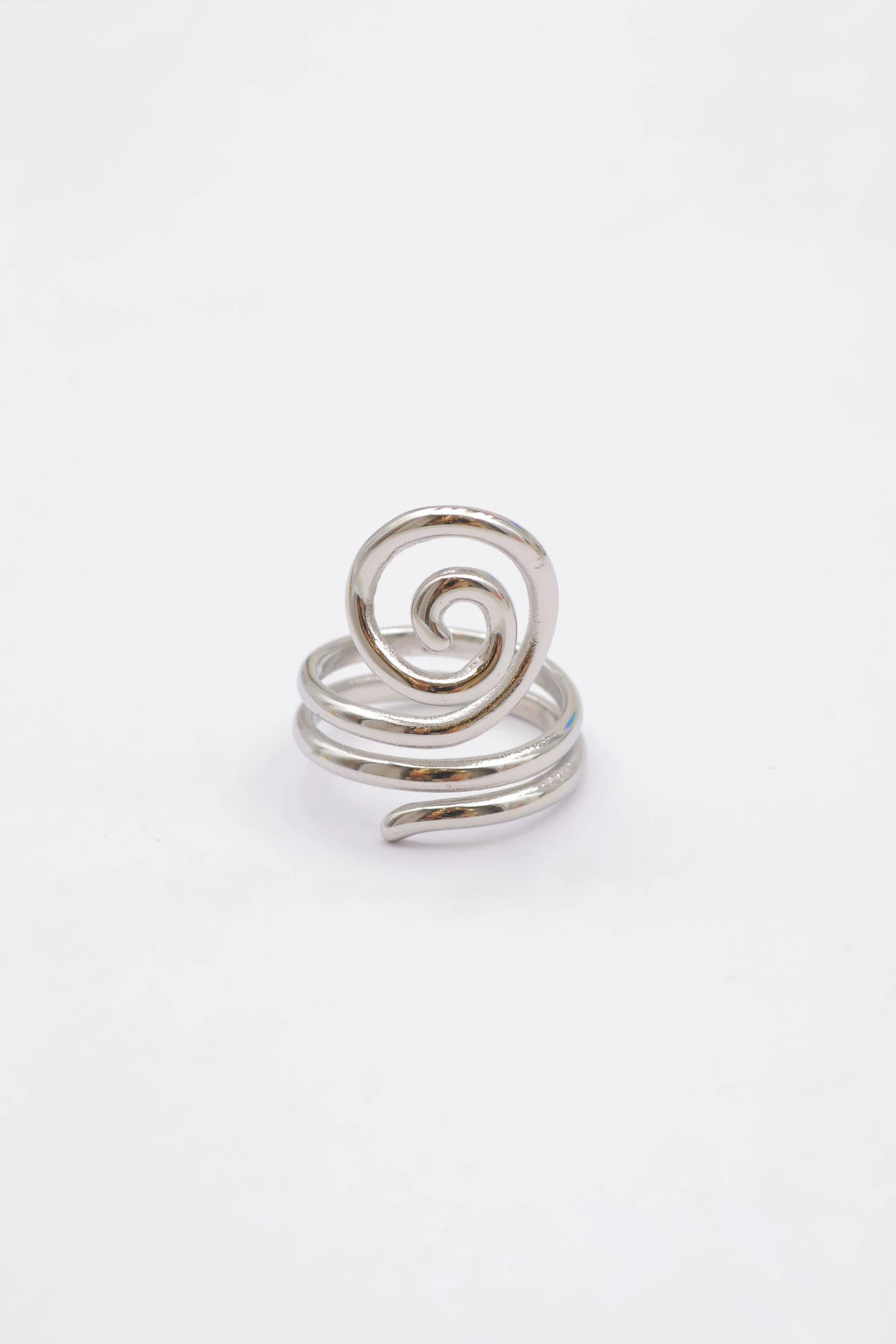 Bague - Acier inoxydable - Ajustable - ARGENT