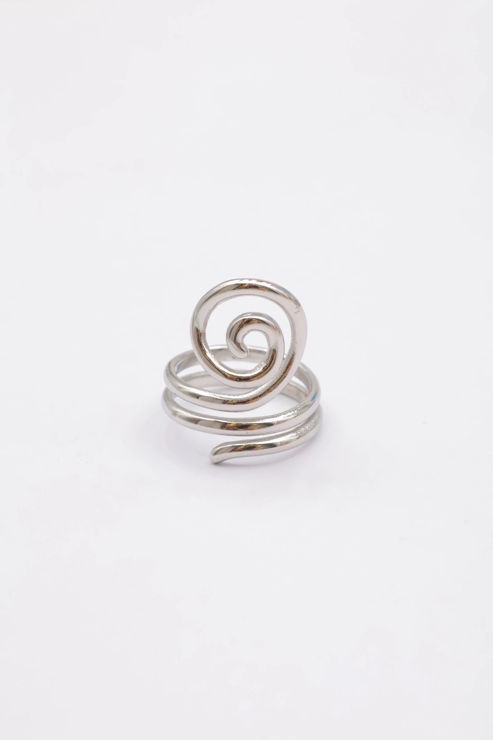 Bague - Acier inoxydable - Ajustable - ARGENT
