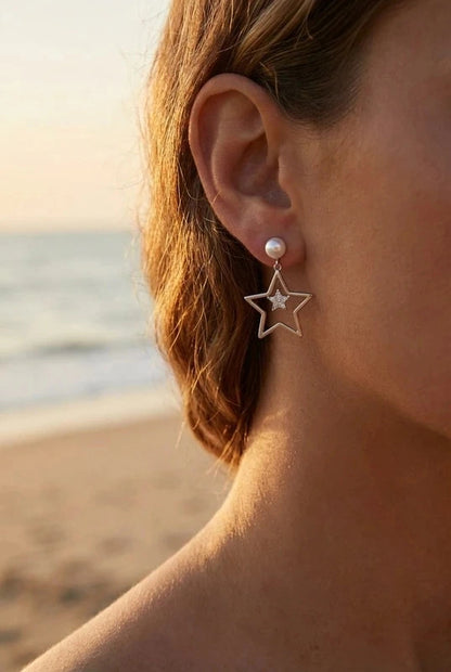 Boucles d’oreilles en acier inoxydable