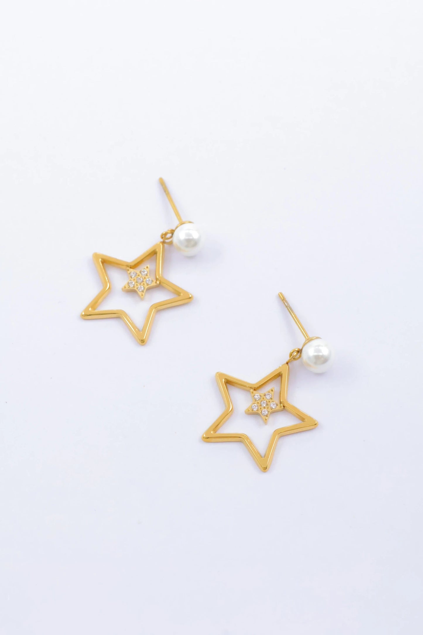 Boucles d’oreilles en acier inoxydable