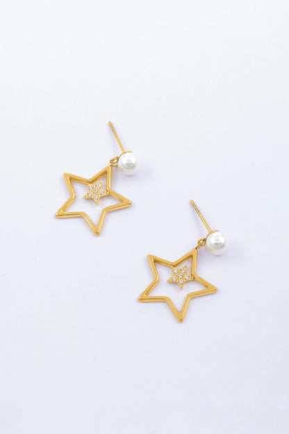 Boucles d’oreilles en acier inoxydable