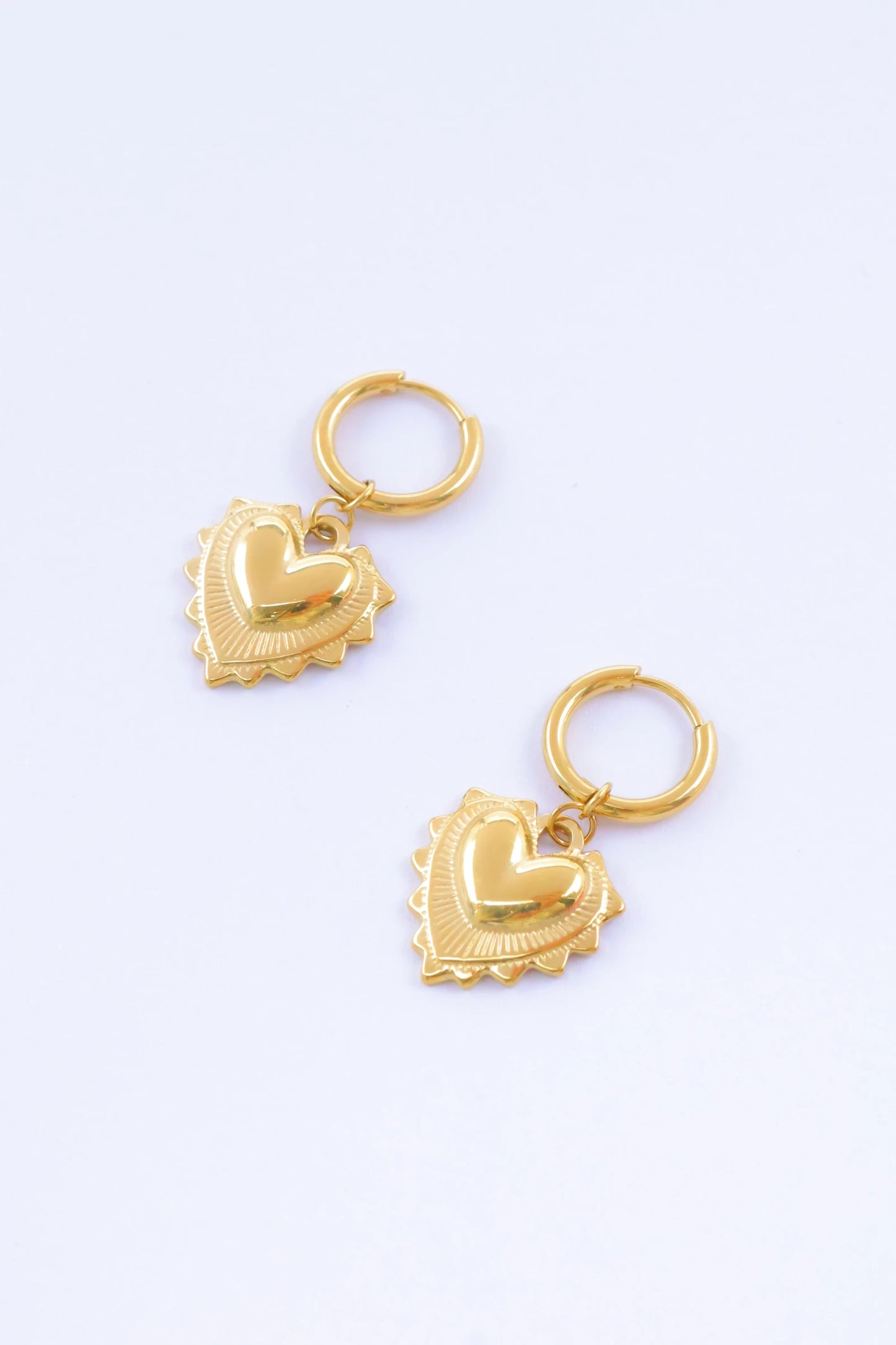 Boucles d’oreilles en acier inoxydable