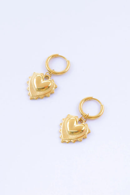 Boucles d’oreilles en acier inoxydable