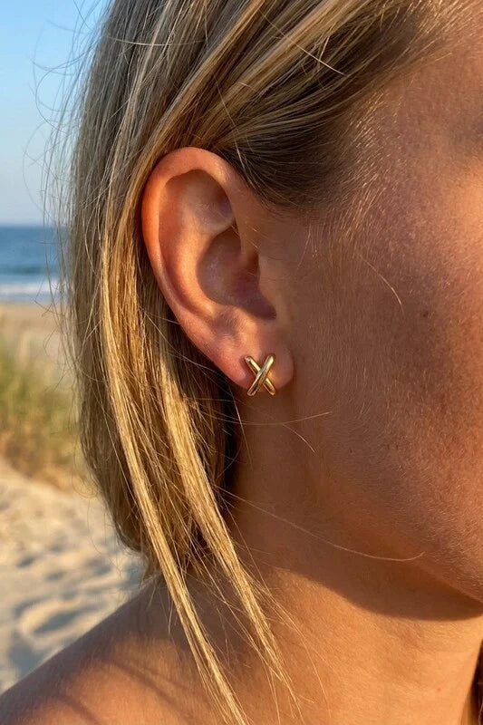Boucles d’oreilles en acier inoxydable