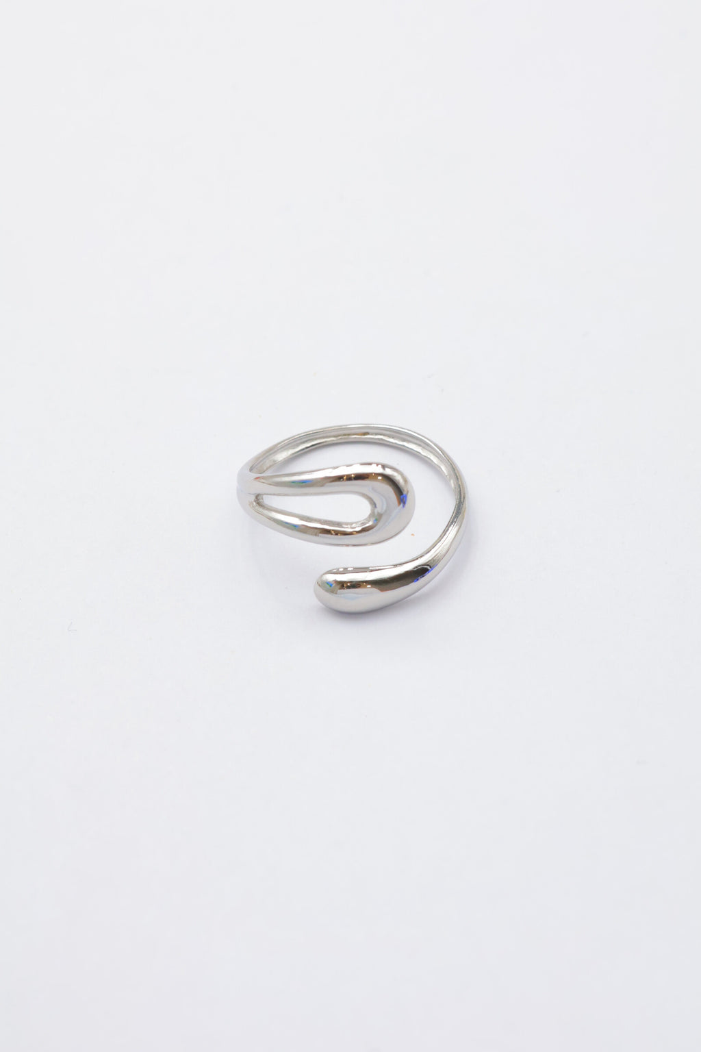 Bague - Acier inoxydable - Ajustable - ARGENT