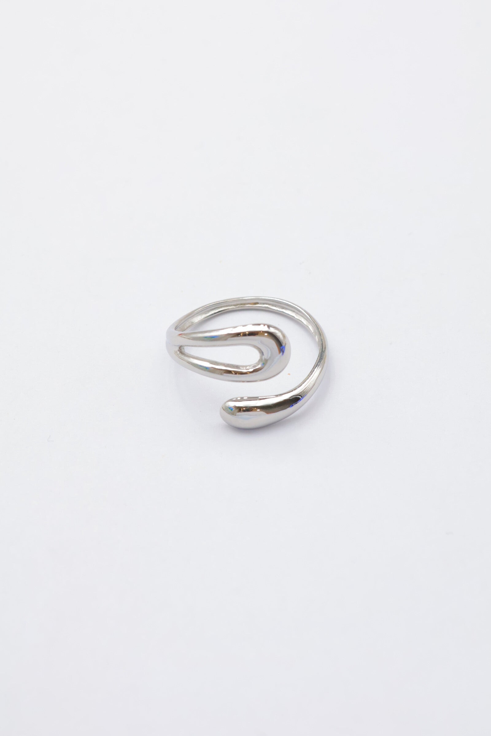 Bague - Acier inoxydable - Ajustable - ARGENT