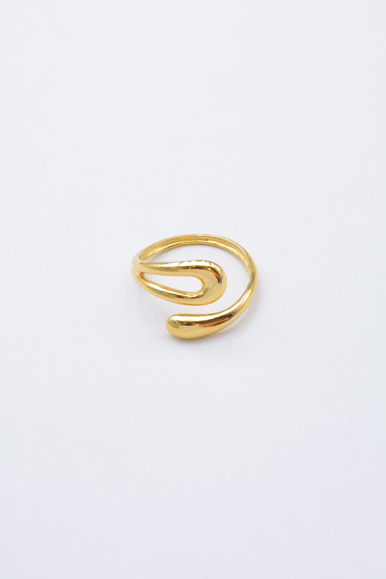 Bague - Acier inoxydable - Ajustable - DORÉ